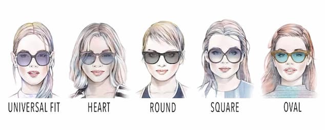 choose sunglasses that suit your face shape