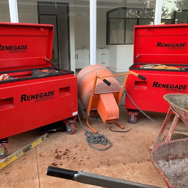 Steel tool boxes