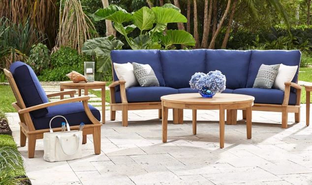 coffee teak table for outdoor space