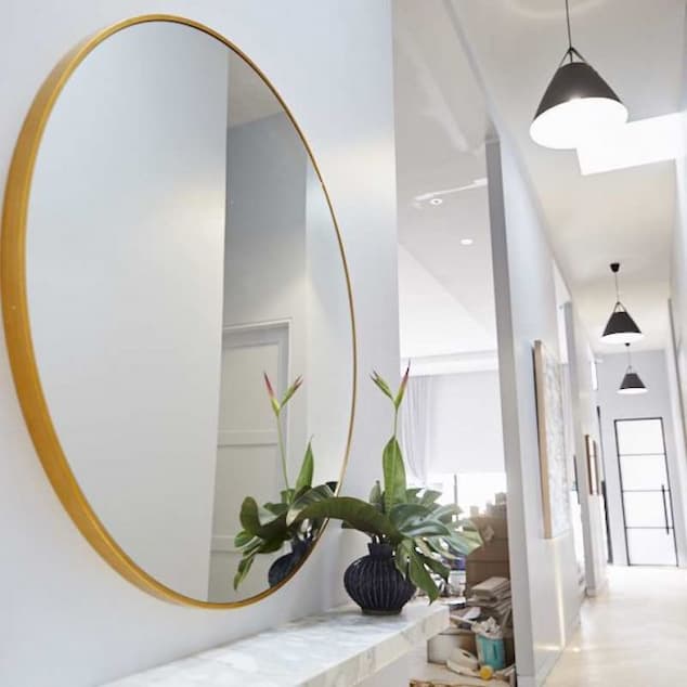 modern mirror