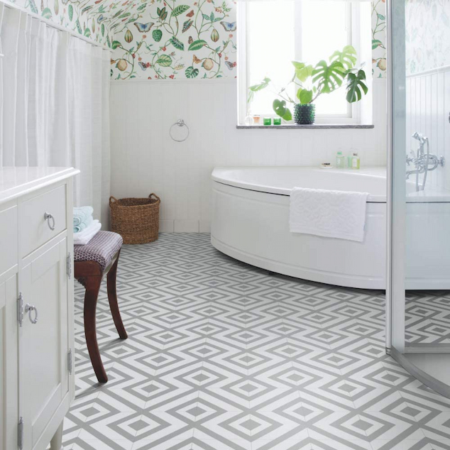 Bathroom Flooring Guide A Simple Way to Add Movement, Dimension and Interest Ways To