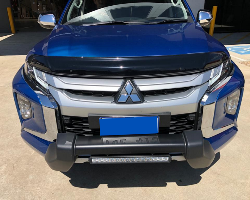 Bonnet Protector on Mitsubishi Triton