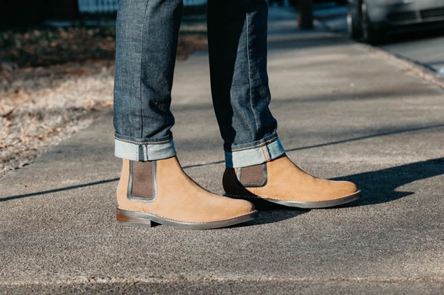 suede boots for men