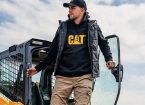 man on work wearing CAT workwear