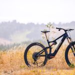 Amflow eletric bike on the field