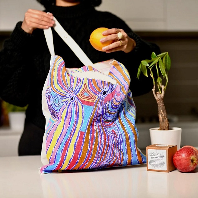 Aboriginal shopping bag